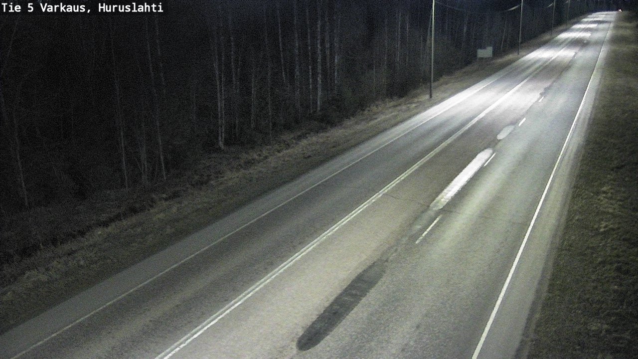 Weather Camera Image Väg 5 Varkaus, Huruslahti, Varkaus, Pohjois-Savo