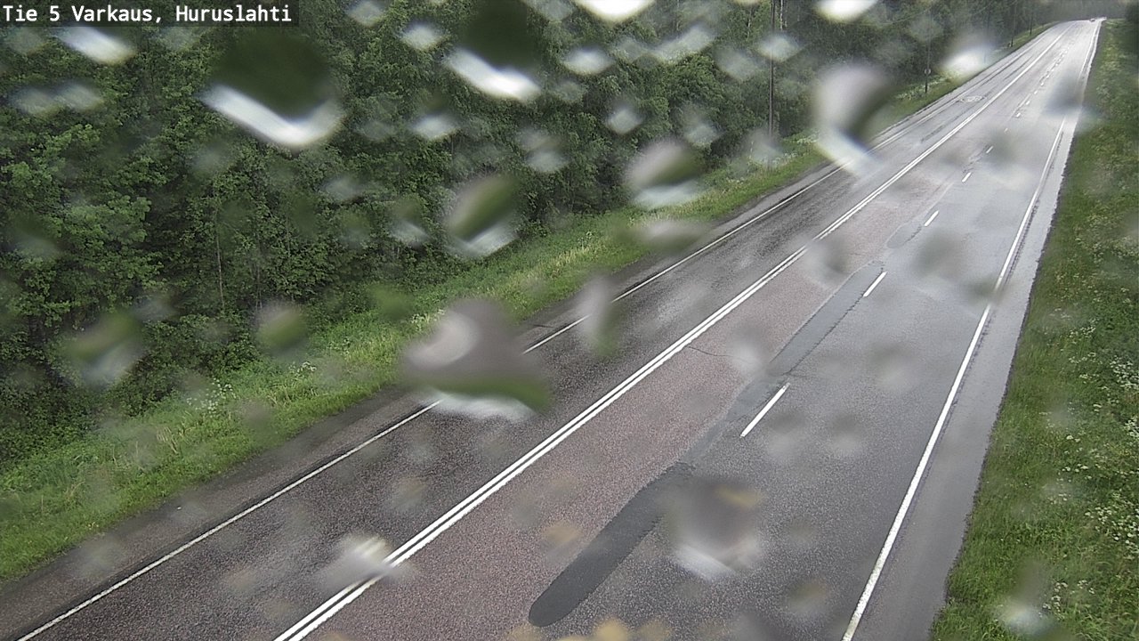 Weather Camera Image Road 5 Varkaus, Huruslahti, Varkaus, Pohjois-Savo