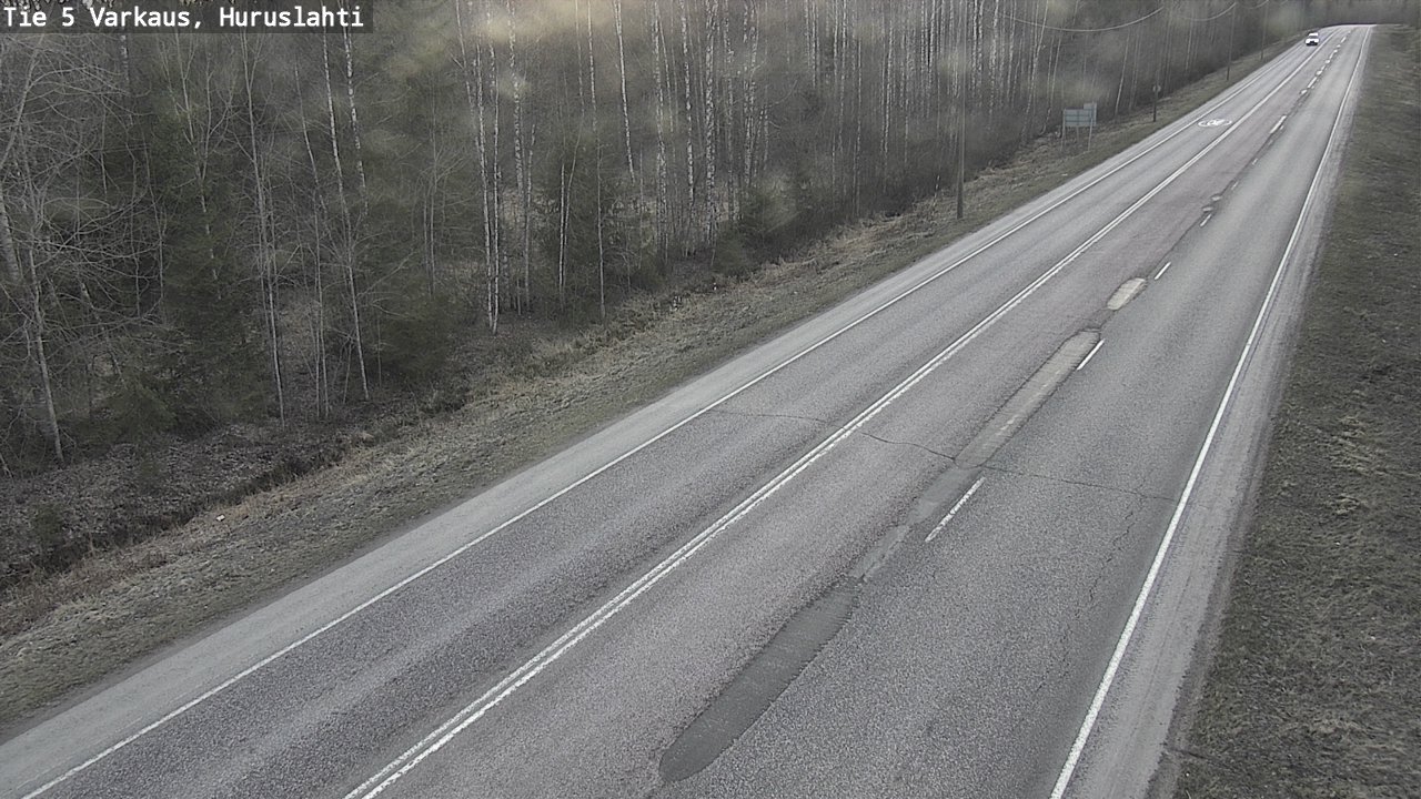 Weather Camera Image Väg 5 Varkaus, Huruslahti, Varkaus, Pohjois-Savo