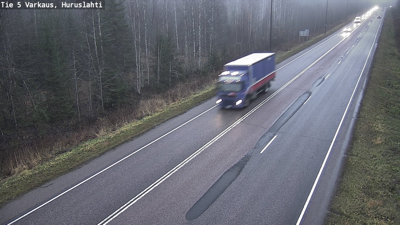 Kelikamerat Kuva Tie 5 Varkaus, Huruslahti, Varkaus, Pohjois-Savo