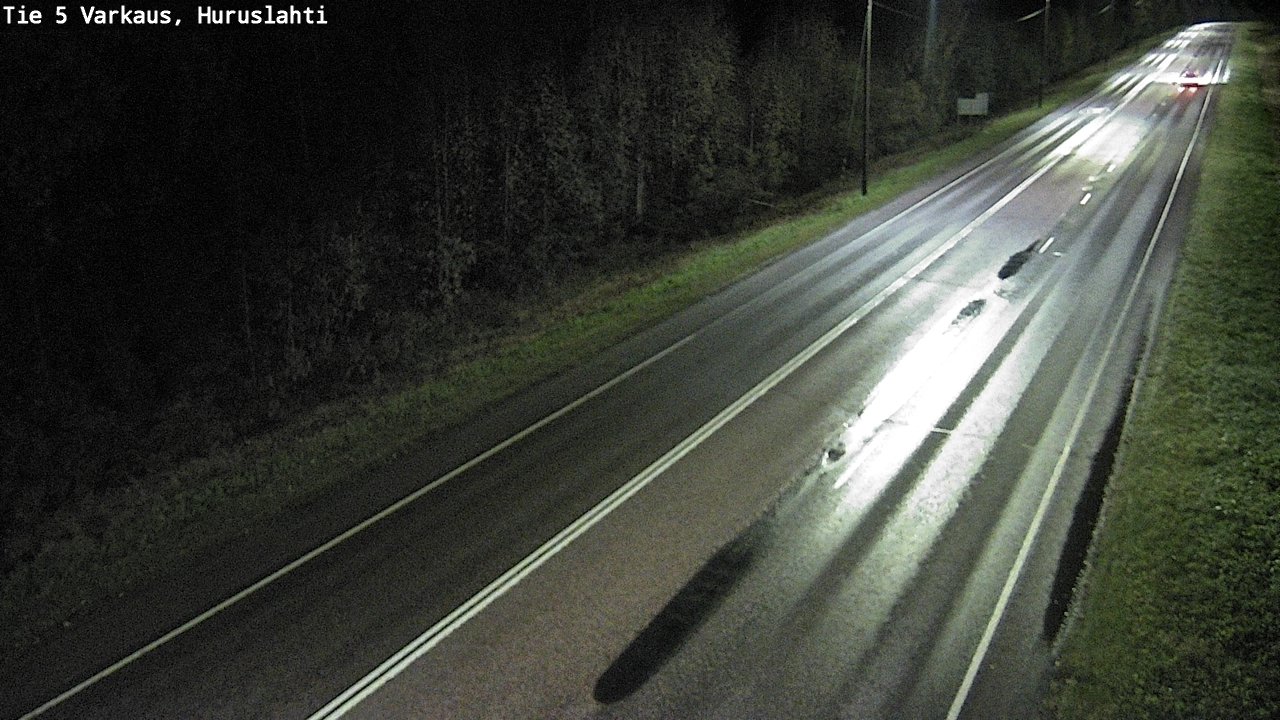 Weather Camera Image Road 5 Varkaus, Huruslahti, Varkaus, Pohjois-Savo