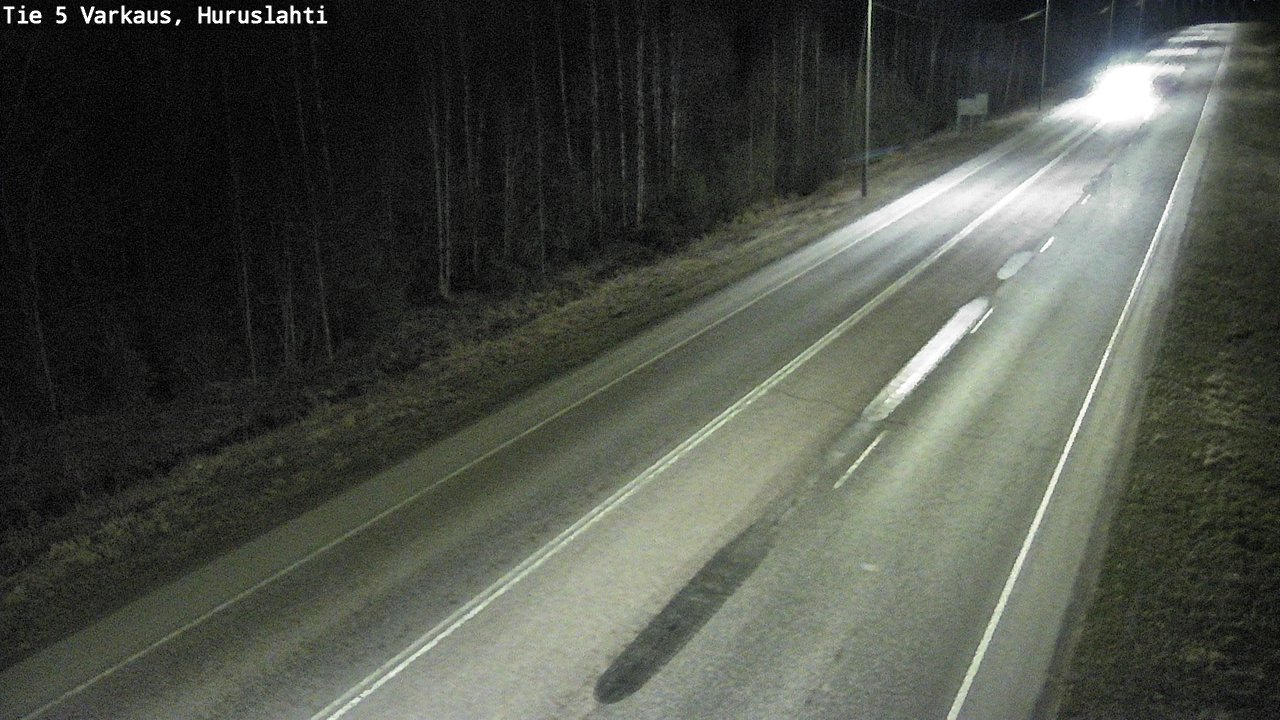 Weather Camera Image Väg 5 Varkaus, Huruslahti, Varkaus, Pohjois-Savo