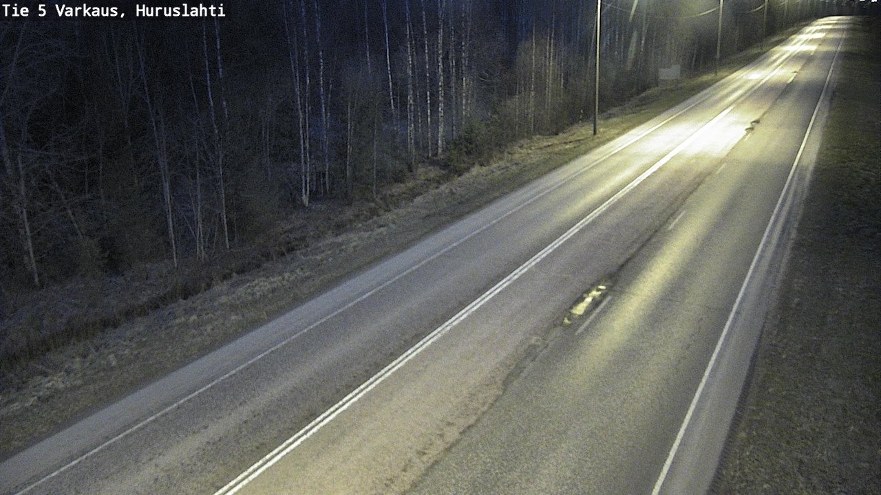 Weather Camera Image Väg 5 Varkaus, Huruslahti, Varkaus, Pohjois-Savo