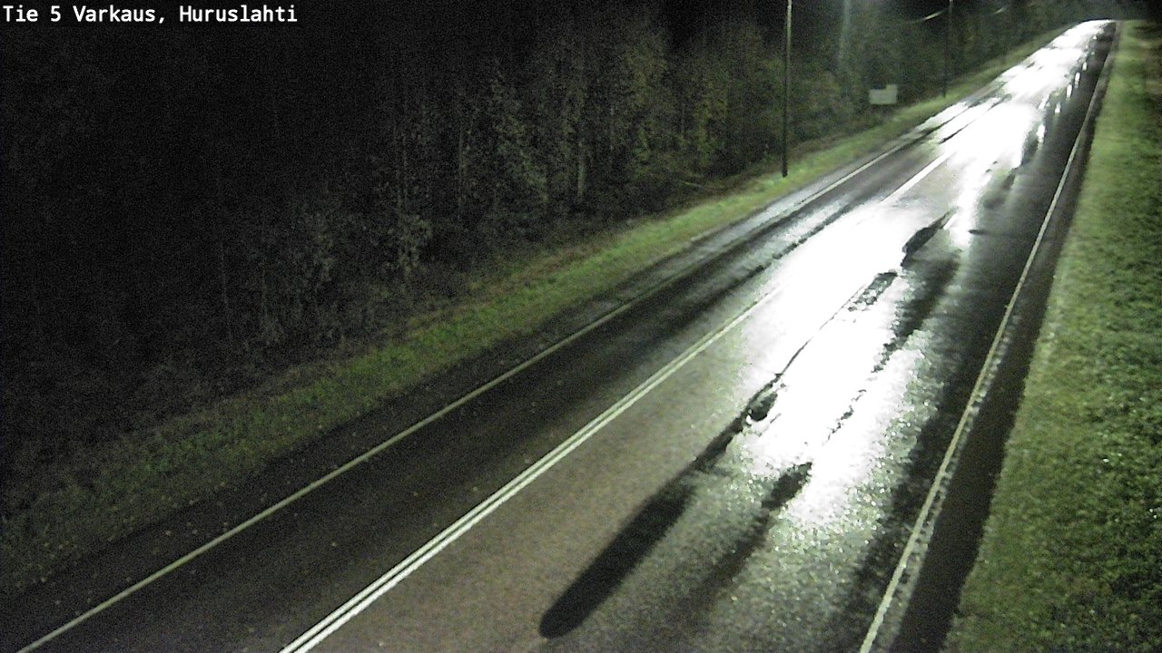 Weather Camera Image Road 5 Varkaus, Huruslahti, Varkaus, Pohjois-Savo