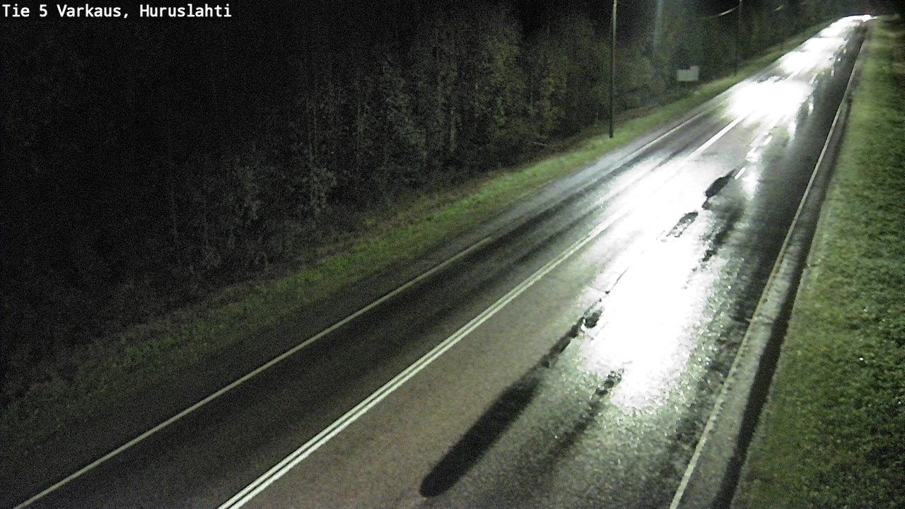 Weather Camera Image Road 5 Varkaus, Huruslahti, Varkaus, Pohjois-Savo