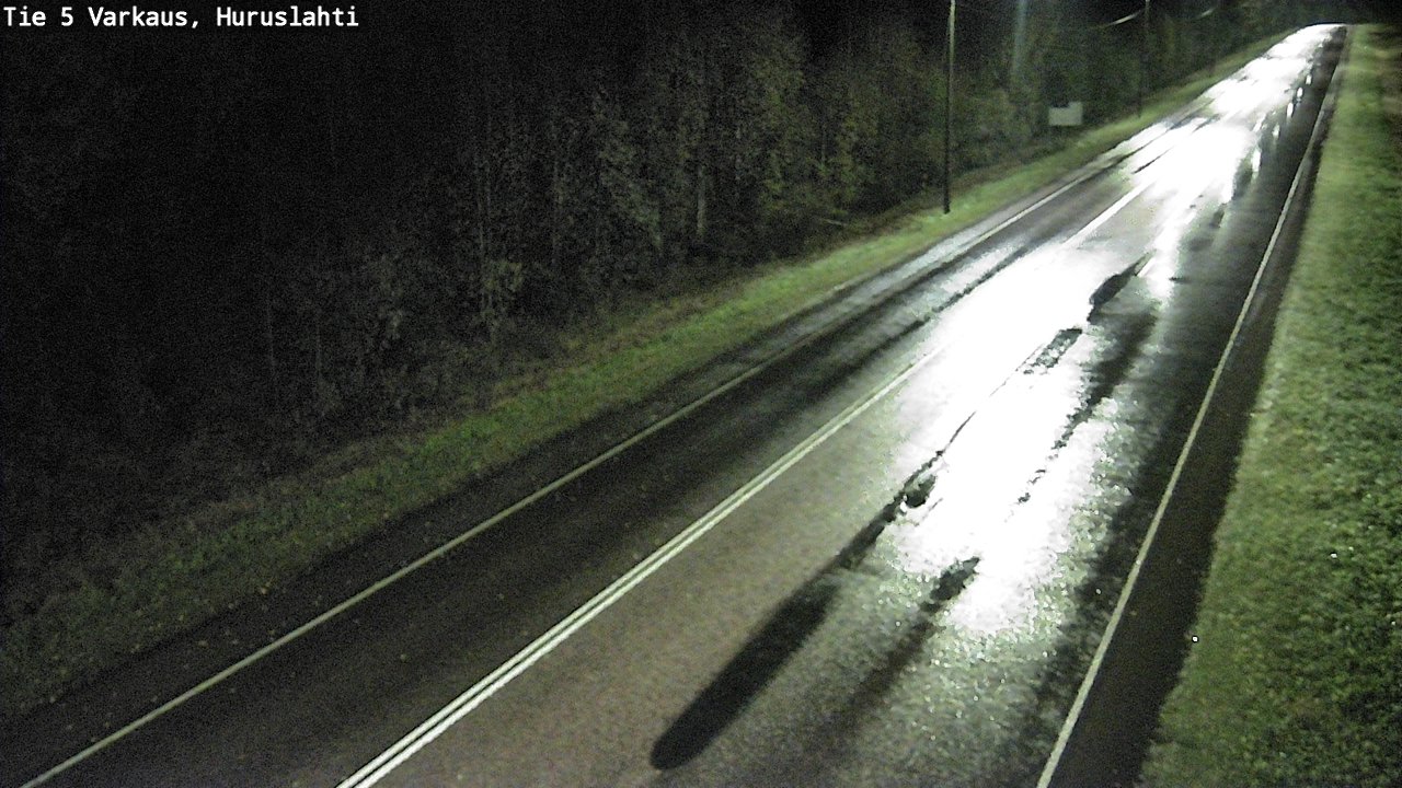 Weather Camera Image Road 5 Varkaus, Huruslahti, Varkaus, Pohjois-Savo