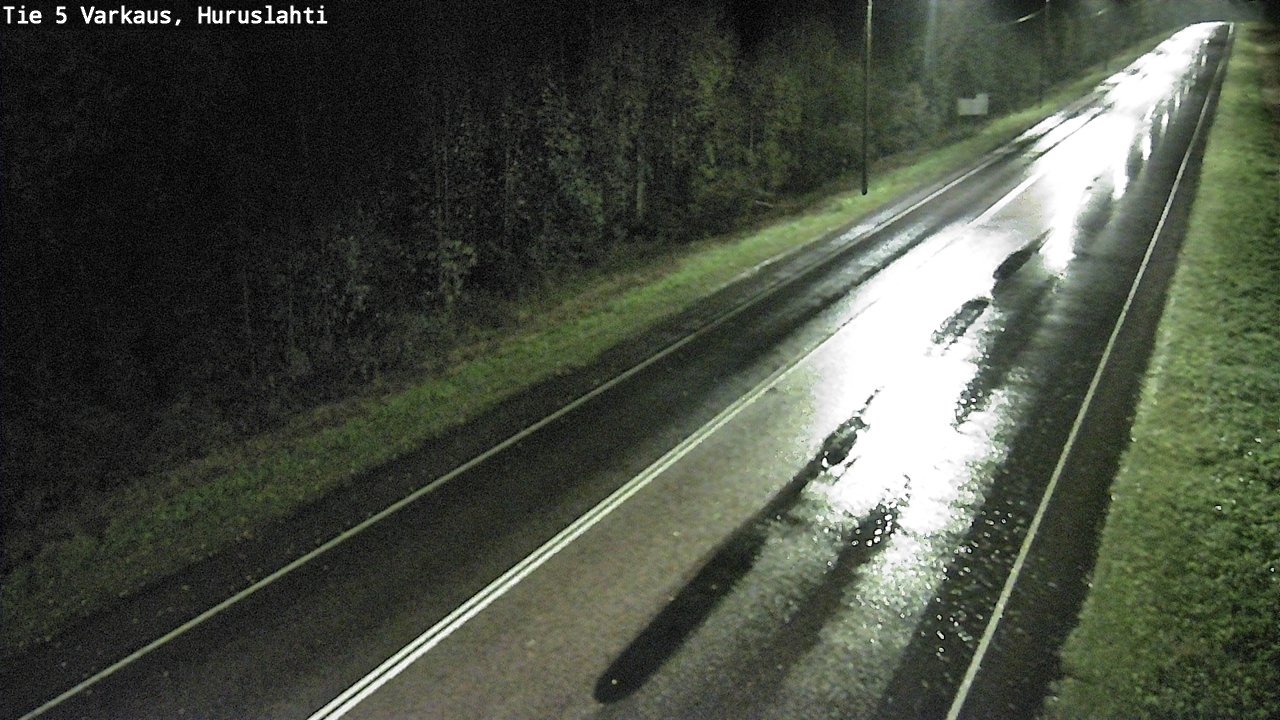 Weather Camera Image Road 5 Varkaus, Huruslahti, Varkaus, Pohjois-Savo