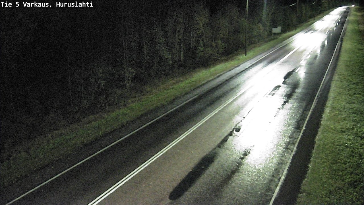 Weather Camera Image Road 5 Varkaus, Huruslahti, Varkaus, Pohjois-Savo