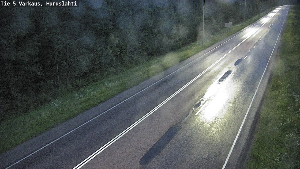 Weather Camera Image Road 5 Varkaus, Huruslahti, Varkaus, Pohjois-Savo