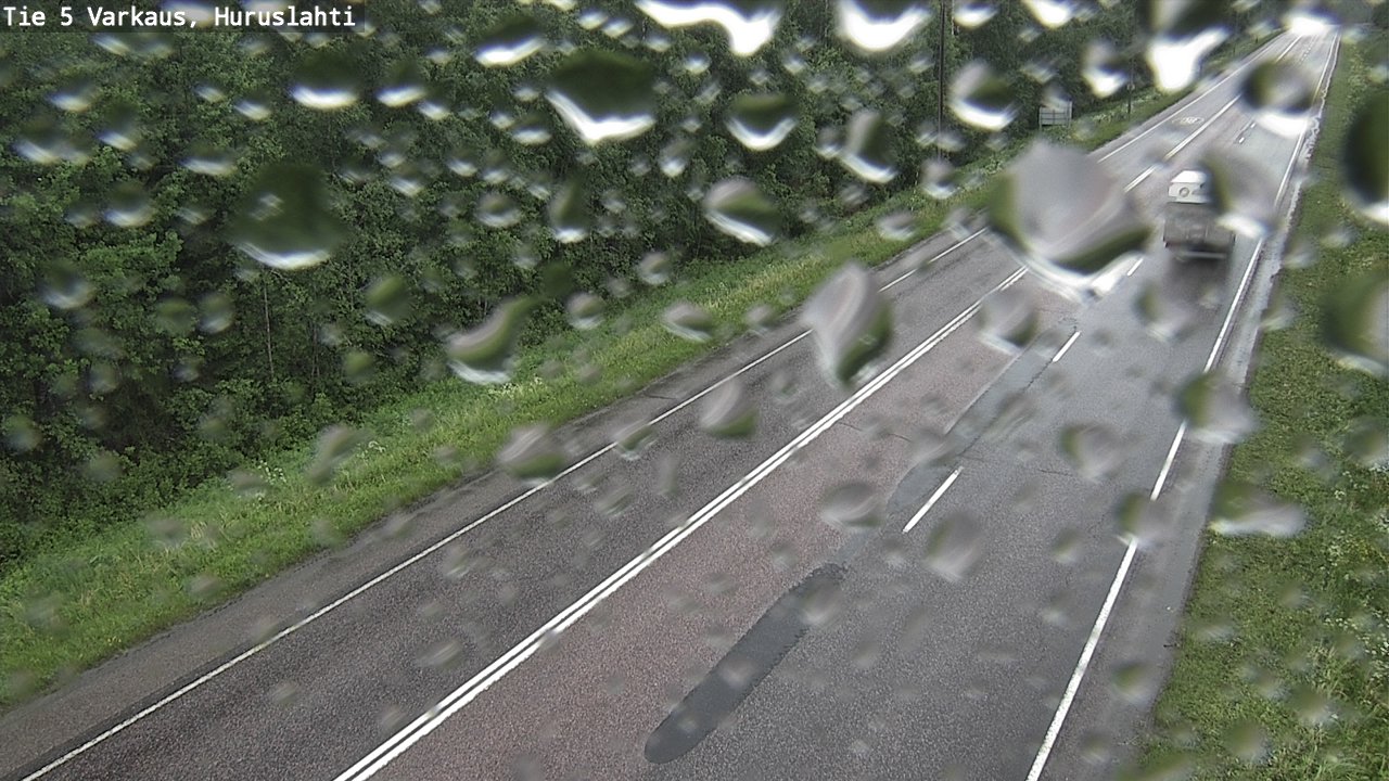 Weather Camera Image Väg 5 Varkaus, Huruslahti, Varkaus, Pohjois-Savo