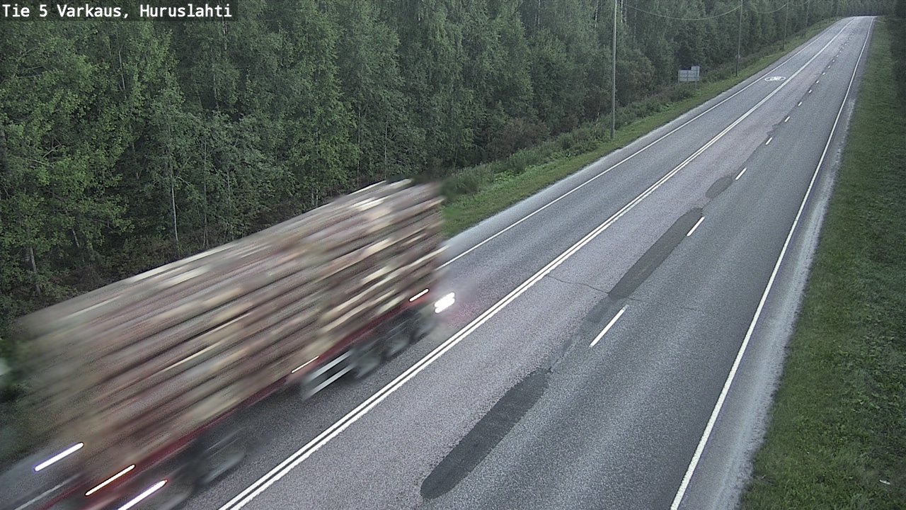 Kelikamerat Kuva Tie 5 Varkaus, Huruslahti, Varkaus, Pohjois-Savo
