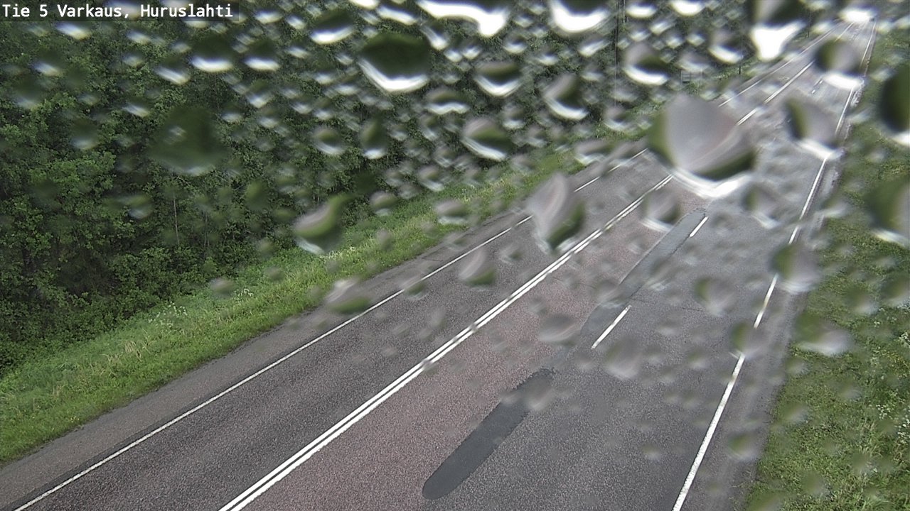 Weather Camera Image Väg 5 Varkaus, Huruslahti, Varkaus, Pohjois-Savo