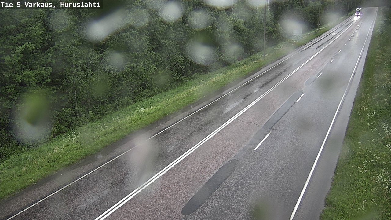 Weather Camera Image Road 5 Varkaus, Huruslahti, Varkaus, Pohjois-Savo