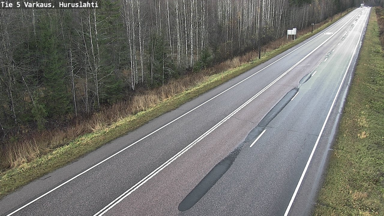 Kelikamerat Kuva Tie 5 Varkaus, Huruslahti, Varkaus, Pohjois-Savo