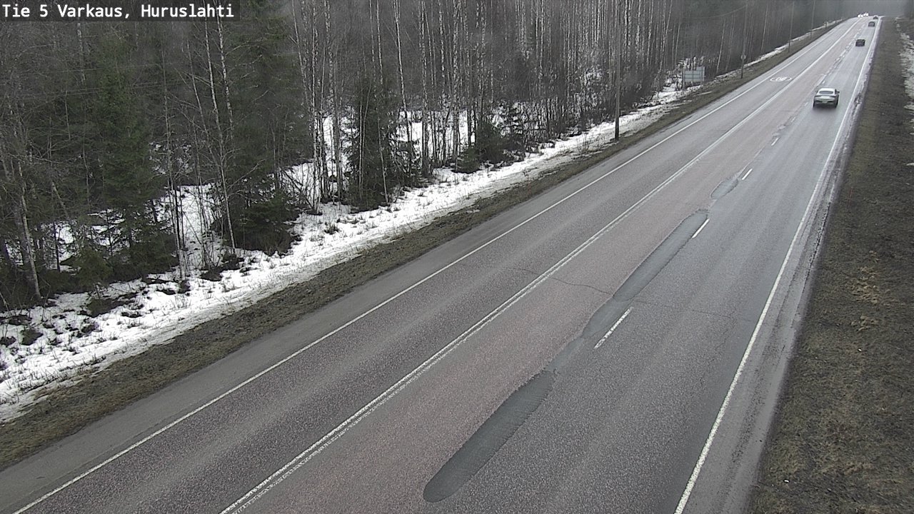 Weather Camera Image Väg 5 Varkaus, Huruslahti, Varkaus, Pohjois-Savo