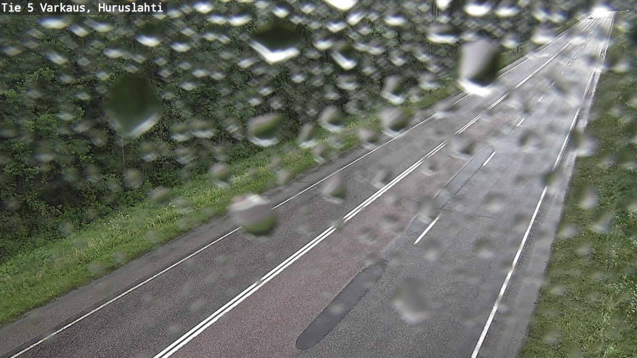 Weather Camera Image Väg 5 Varkaus, Huruslahti, Varkaus, Pohjois-Savo