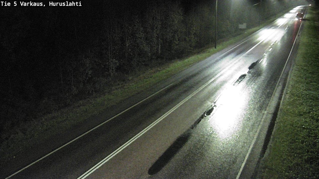 Weather Camera Image Road 5 Varkaus, Huruslahti, Varkaus, Pohjois-Savo