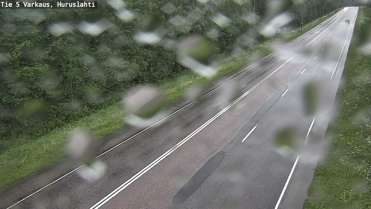 Weather Camera Image Road 5 Varkaus, Huruslahti, Varkaus, Pohjois-Savo