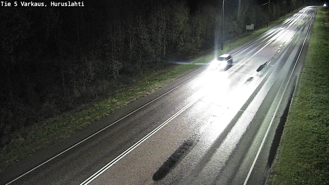 Weather Camera Image Road 5 Varkaus, Huruslahti, Varkaus, Pohjois-Savo