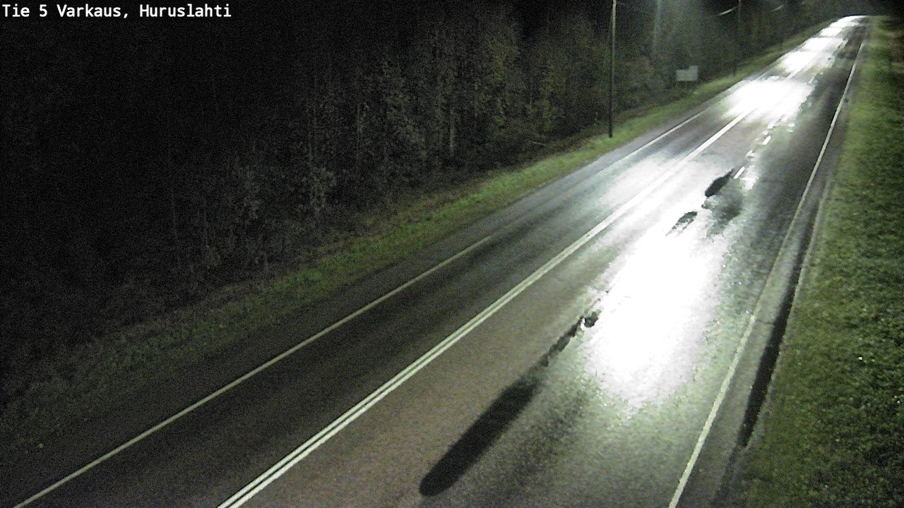 Weather Camera Image Road 5 Varkaus, Huruslahti, Varkaus, Pohjois-Savo