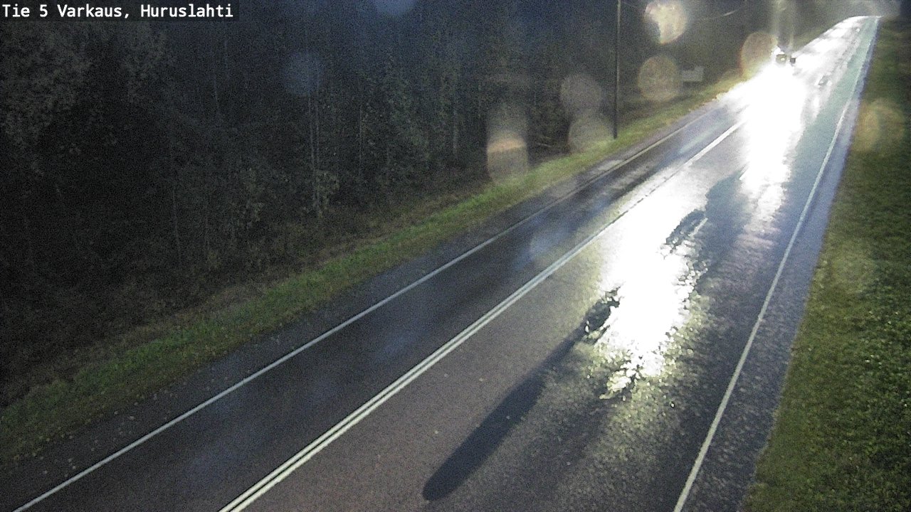 Weather Camera Image Road 5 Varkaus, Huruslahti, Varkaus, Pohjois-Savo