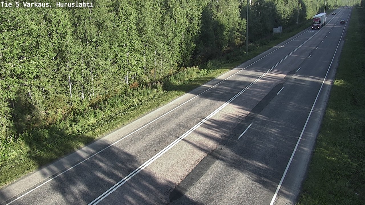 Kelikamerat Kuva Tie 5 Varkaus, Huruslahti, Varkaus, Pohjois-Savo