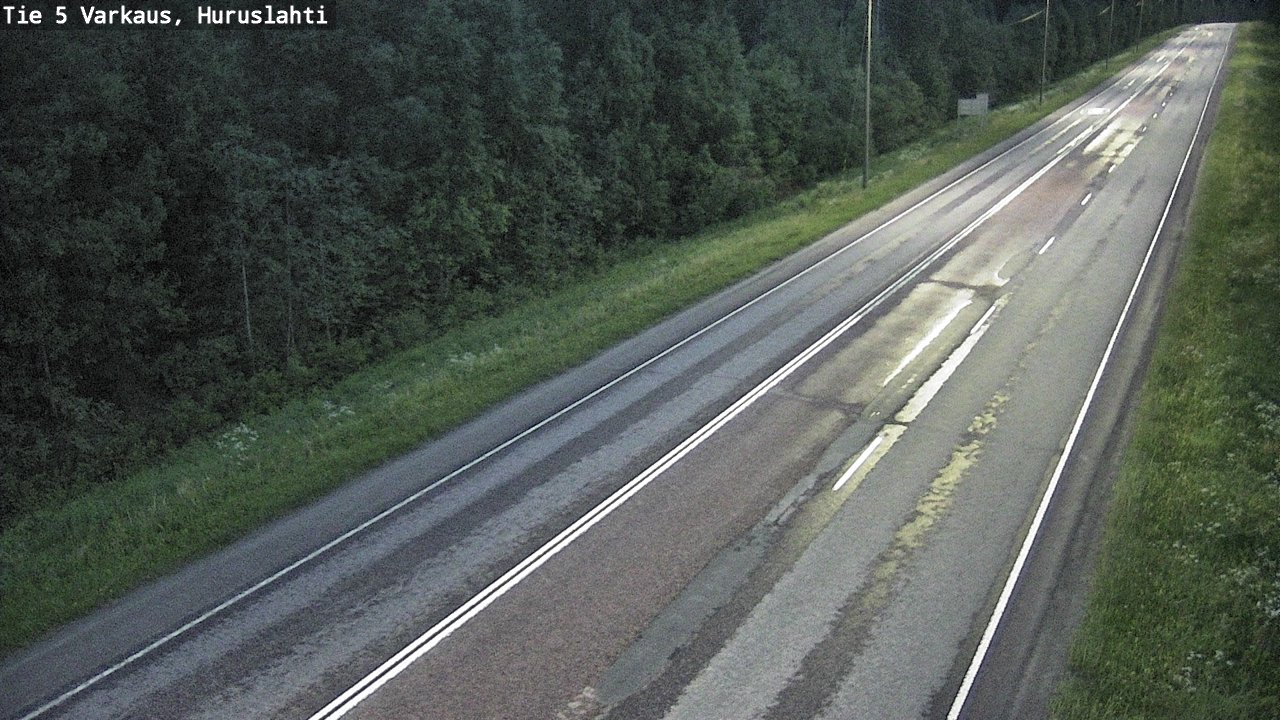 Weather Camera Image Road 5 Varkaus, Huruslahti, Varkaus, Pohjois-Savo