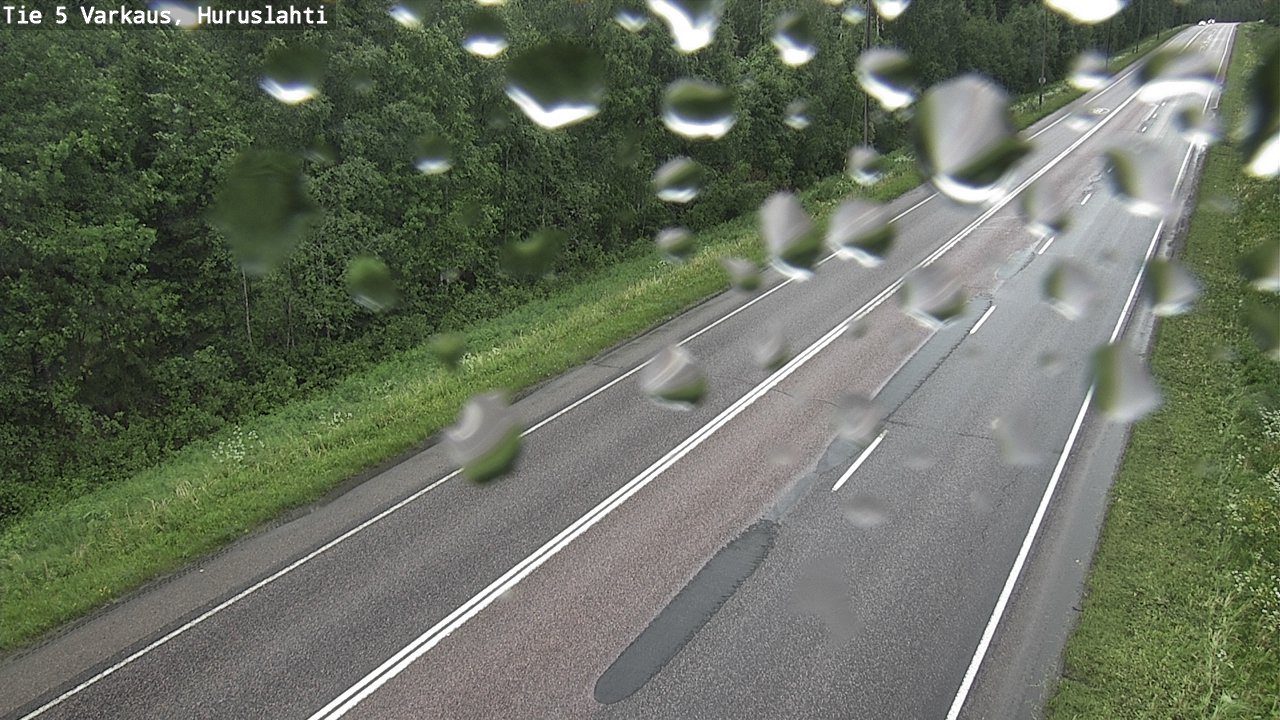 Weather Camera Image Väg 5 Varkaus, Huruslahti, Varkaus, Pohjois-Savo