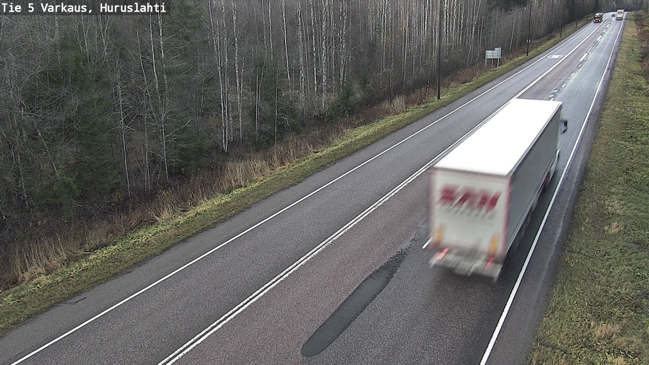 Kelikamerat Kuva Tie 5 Varkaus, Huruslahti, Varkaus, Pohjois-Savo