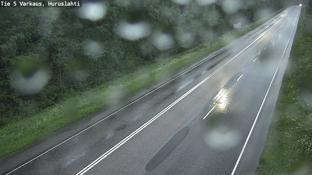 Weather Camera Image Road 5 Varkaus, Huruslahti, Varkaus, Pohjois-Savo