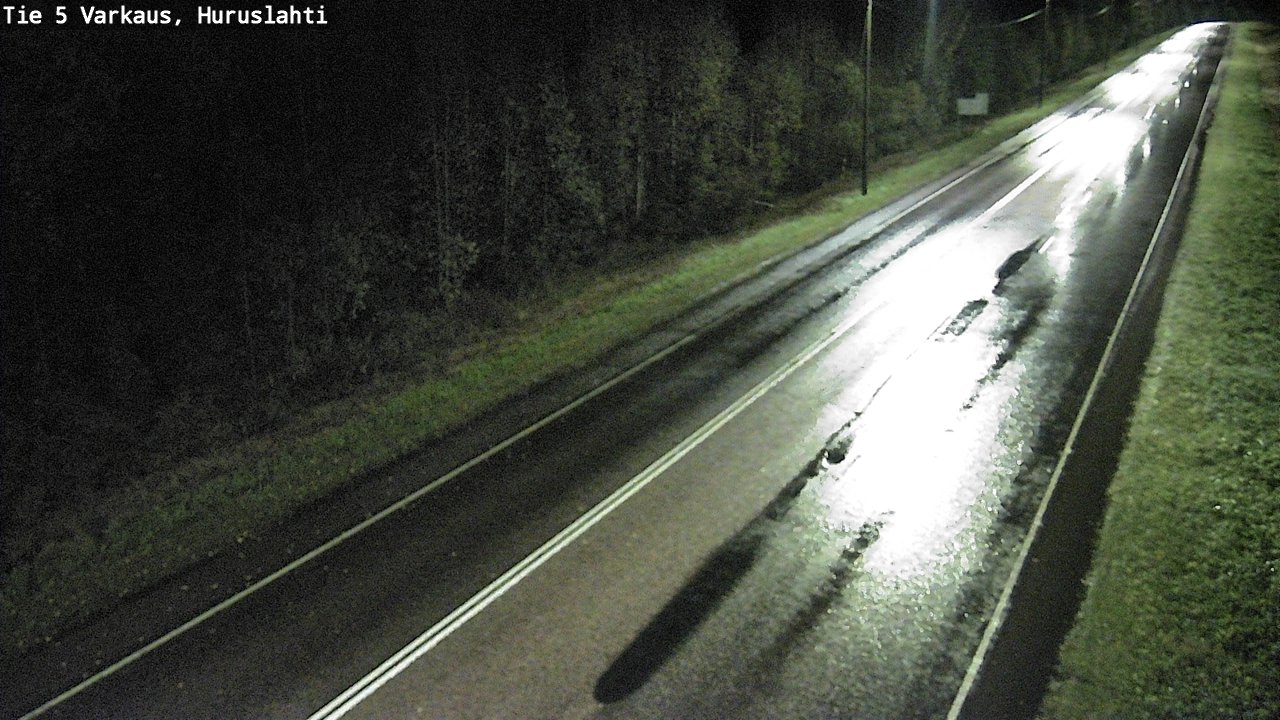 Weather Camera Image Road 5 Varkaus, Huruslahti, Varkaus, Pohjois-Savo