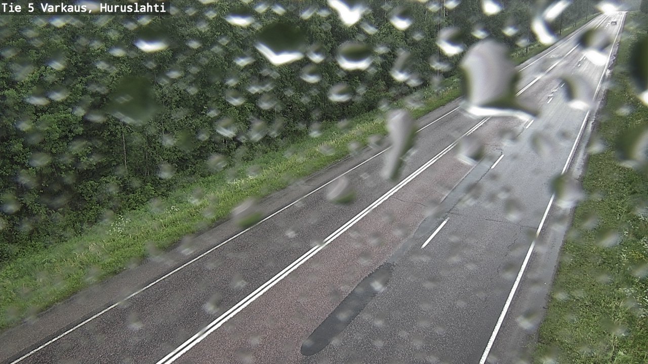 Weather Camera Image Väg 5 Varkaus, Huruslahti, Varkaus, Pohjois-Savo