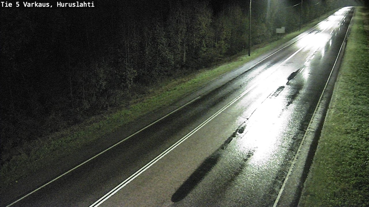 Weather Camera Image Road 5 Varkaus, Huruslahti, Varkaus, Pohjois-Savo