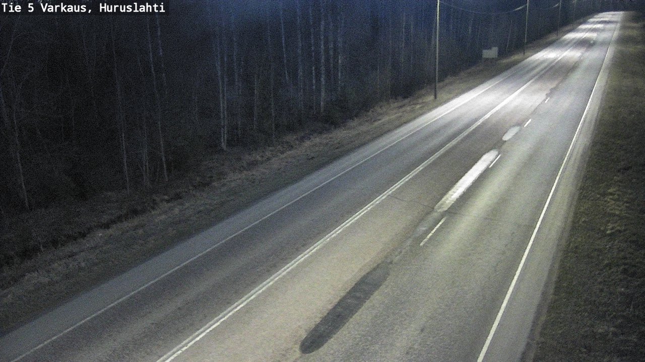Weather Camera Image Väg 5 Varkaus, Huruslahti, Varkaus, Pohjois-Savo