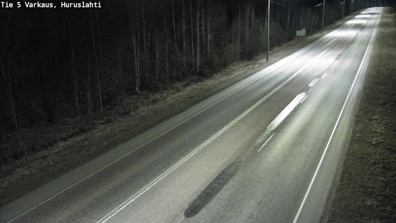 Weather Camera Image Väg 5 Varkaus, Huruslahti, Varkaus, Pohjois-Savo
