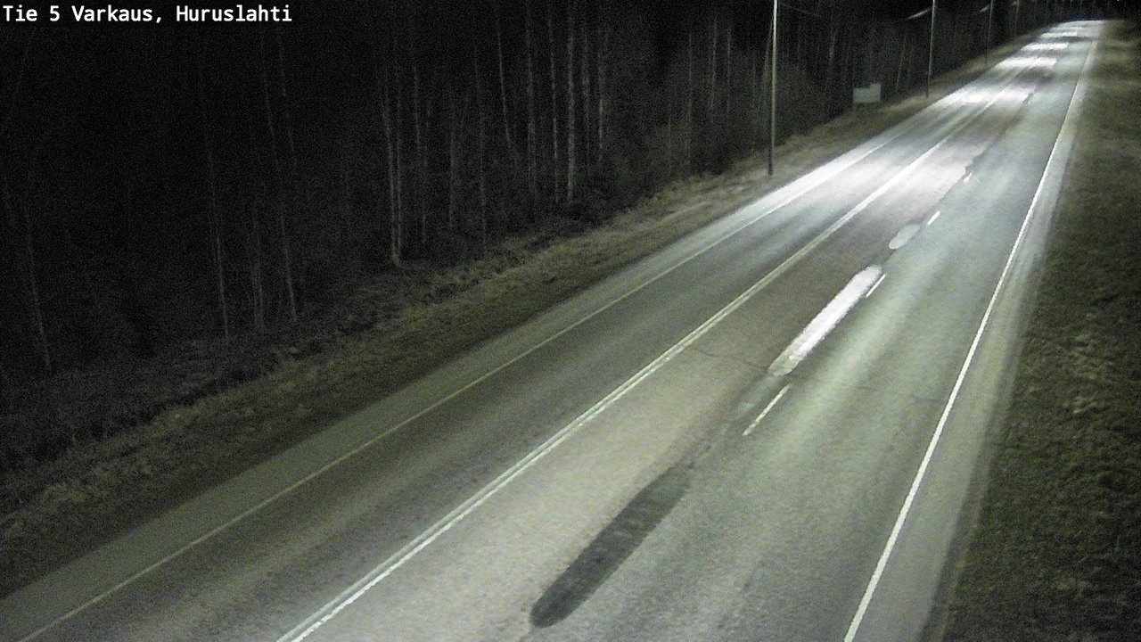 Weather Camera Image Väg 5 Varkaus, Huruslahti, Varkaus, Pohjois-Savo