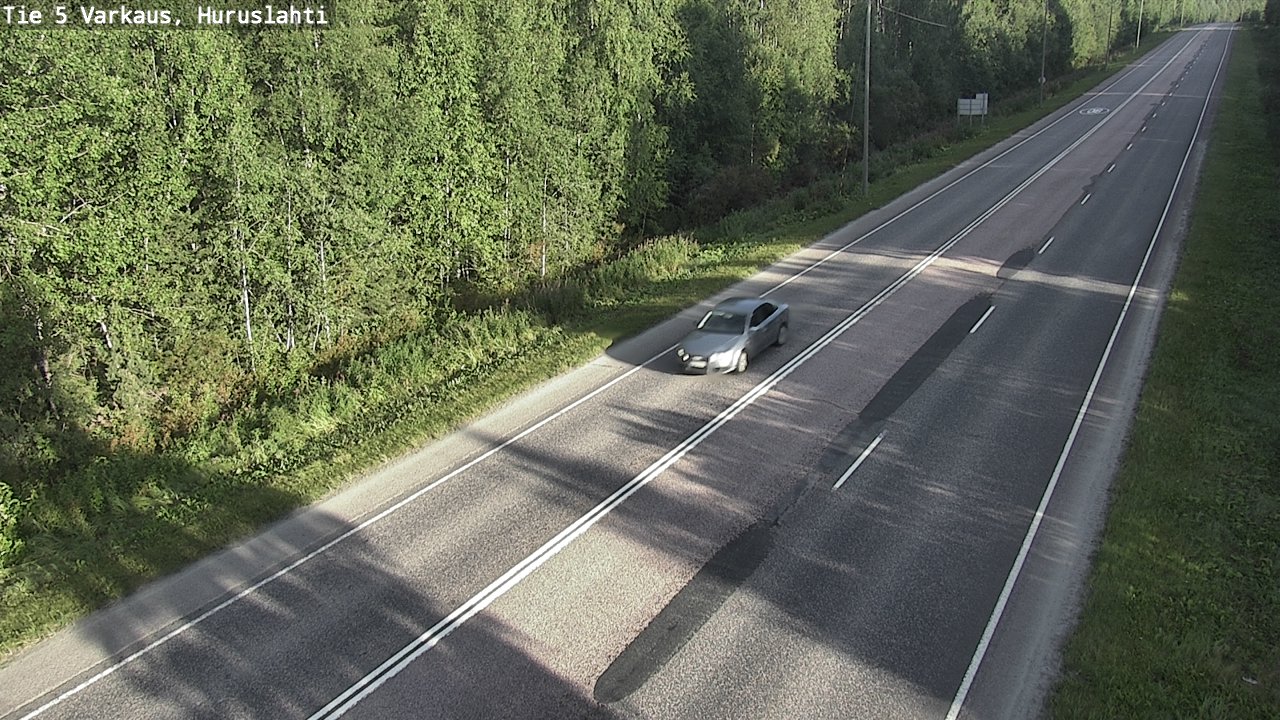 Weather Camera Image Väg 5 Varkaus, Huruslahti, Varkaus, Pohjois-Savo