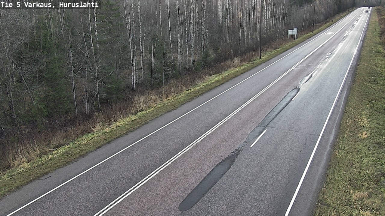 Kelikamerat Kuva Tie 5 Varkaus, Huruslahti, Varkaus, Pohjois-Savo