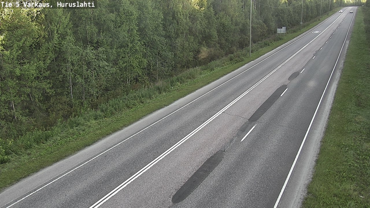 Weather Camera Image Road 5 Varkaus, Huruslahti, Varkaus, Pohjois-Savo
