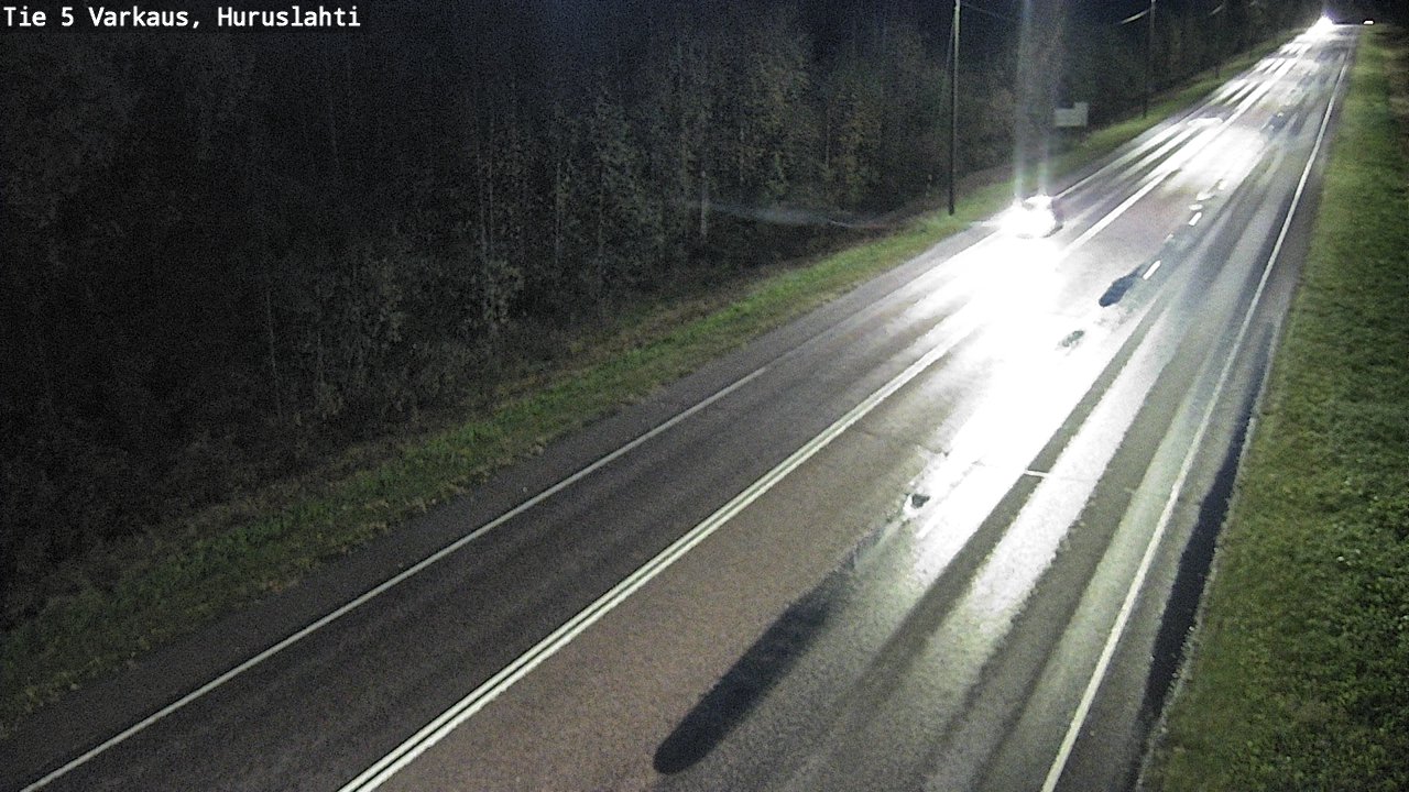 Weather Camera Image Road 5 Varkaus, Huruslahti, Varkaus, Pohjois-Savo