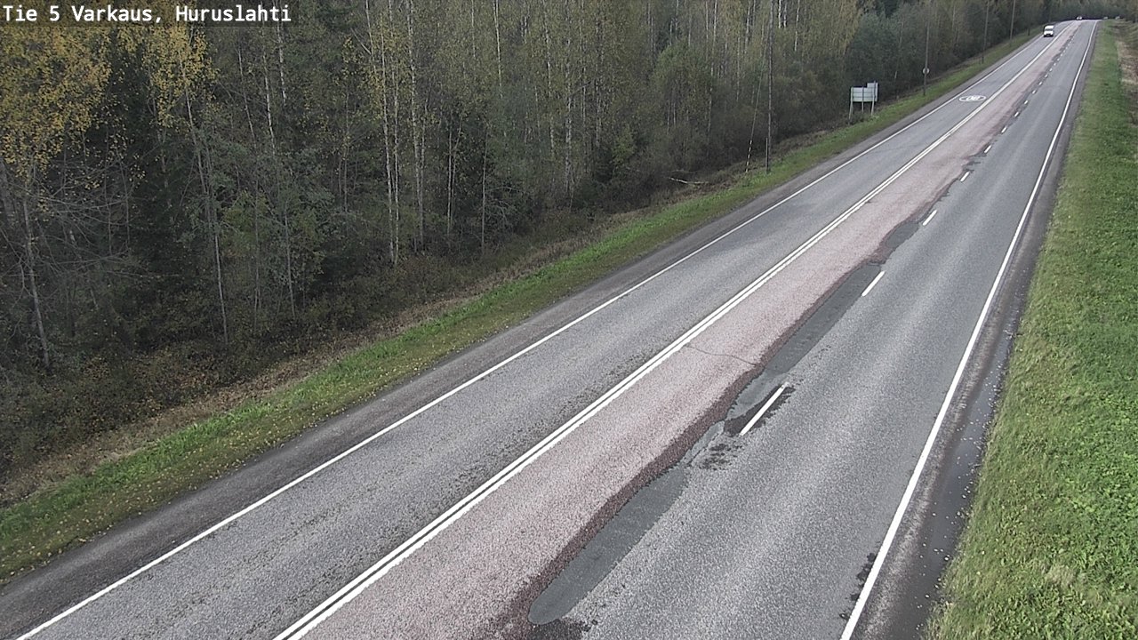 Kelikamerat Kuva Tie 5 Varkaus, Huruslahti, Varkaus, Pohjois-Savo