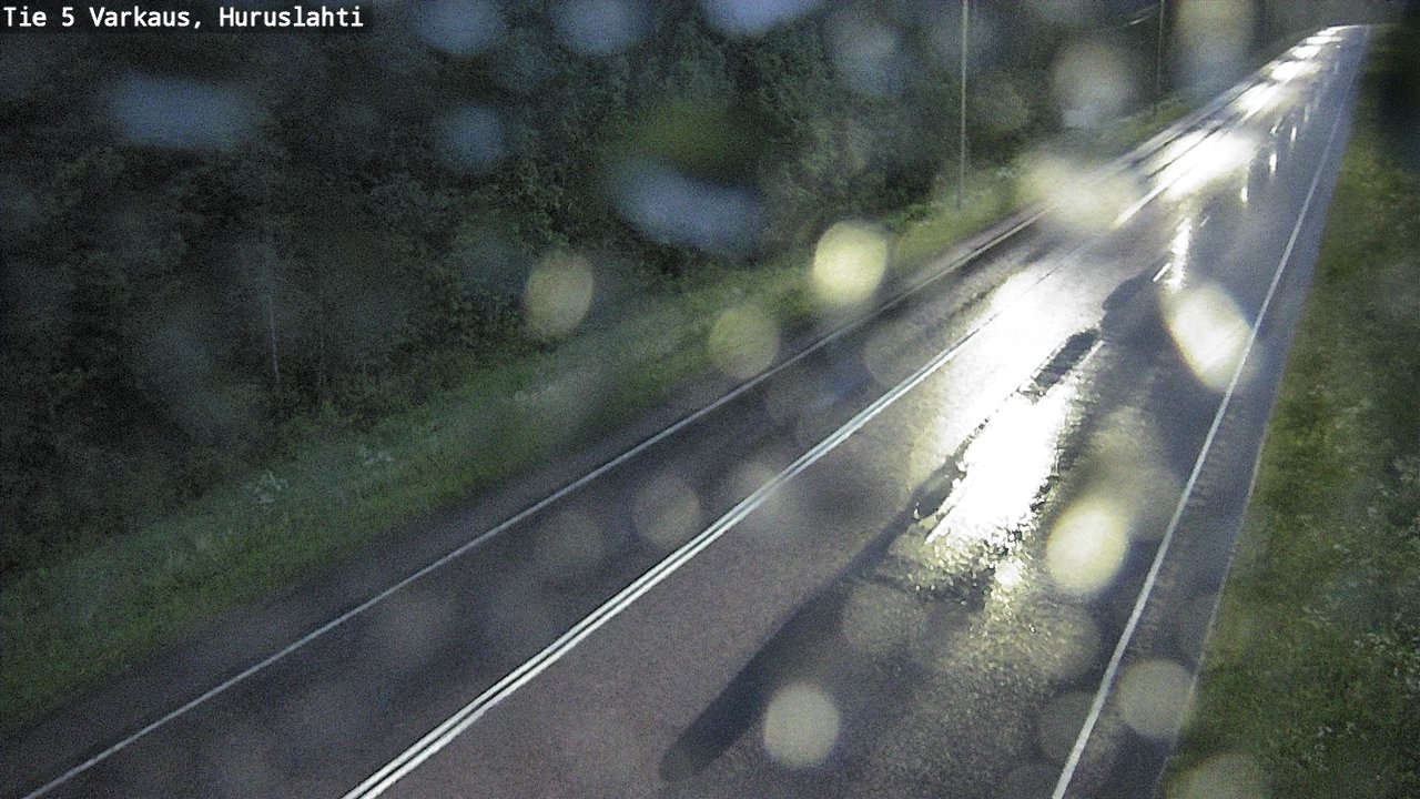 Weather Camera Image Road 5 Varkaus, Huruslahti, Varkaus, Pohjois-Savo
