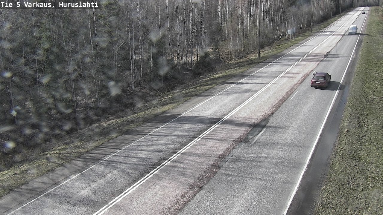 Weather Camera Image Väg 5 Varkaus, Huruslahti, Varkaus, Pohjois-Savo