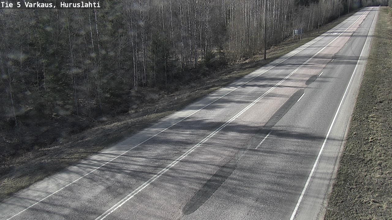 Weather Camera Image Väg 5 Varkaus, Huruslahti, Varkaus, Pohjois-Savo