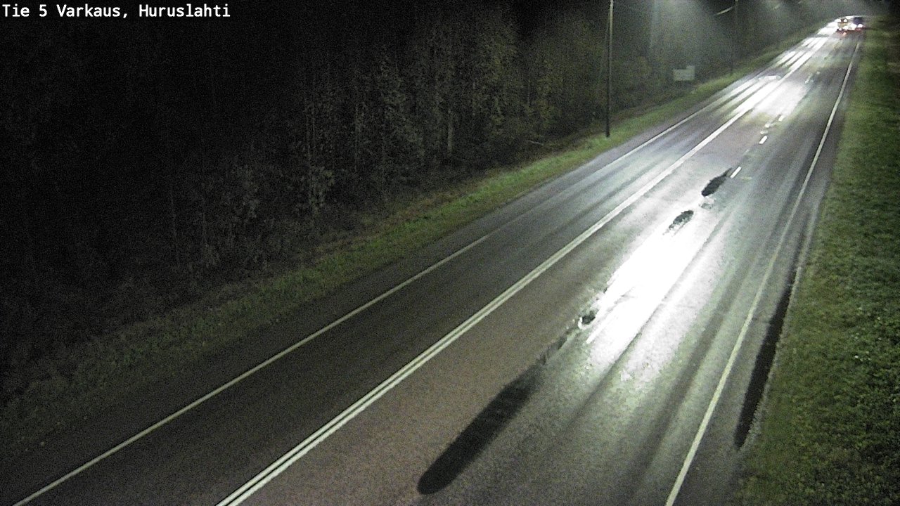 Weather Camera Image Road 5 Varkaus, Huruslahti, Varkaus, Pohjois-Savo