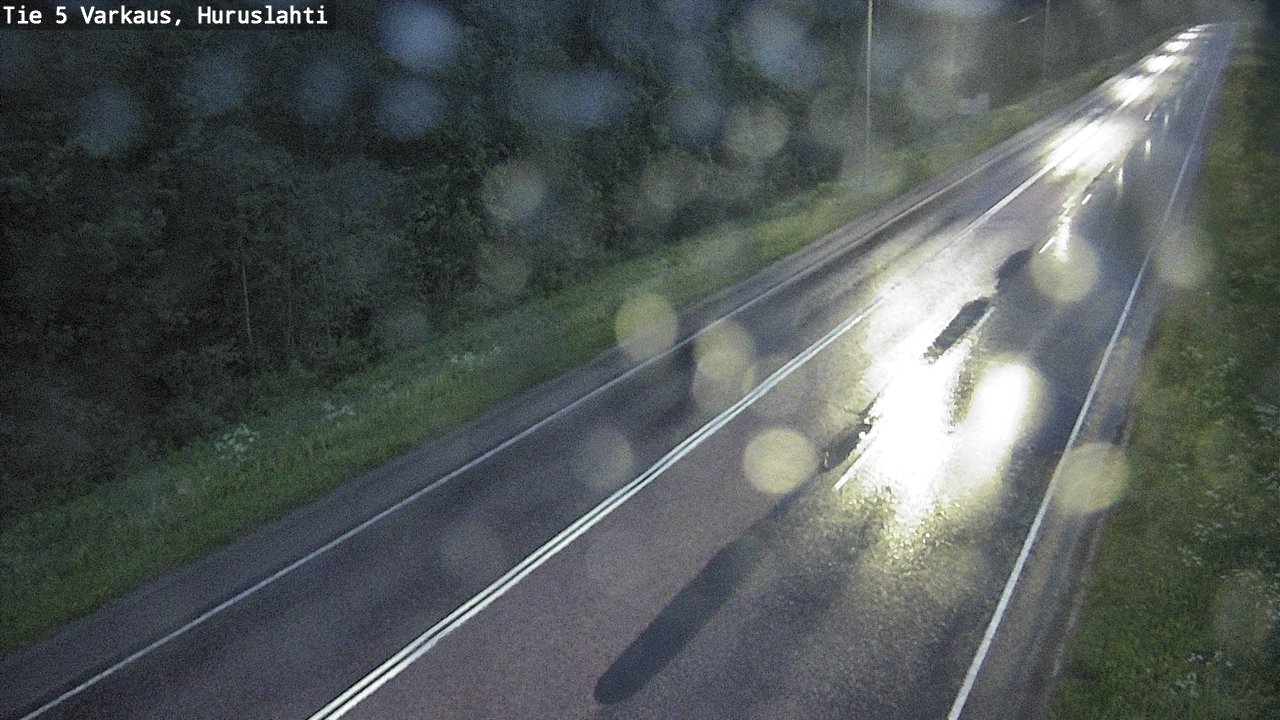 Weather Camera Image Road 5 Varkaus, Huruslahti, Varkaus, Pohjois-Savo