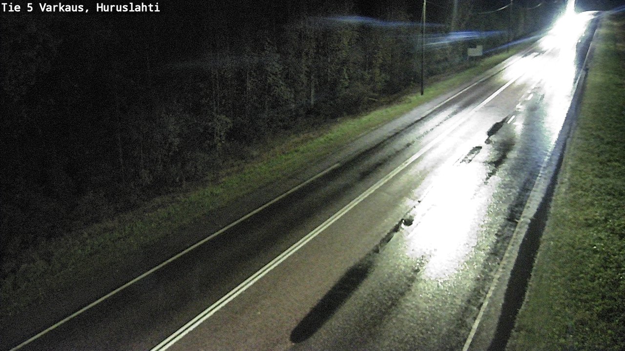 Weather Camera Image Road 5 Varkaus, Huruslahti, Varkaus, Pohjois-Savo