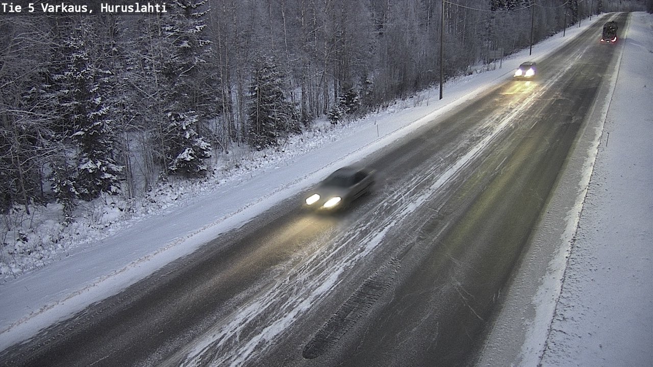 Kelikamerat Kuva Tie 5 Varkaus, Huruslahti, Varkaus, Pohjois-Savo