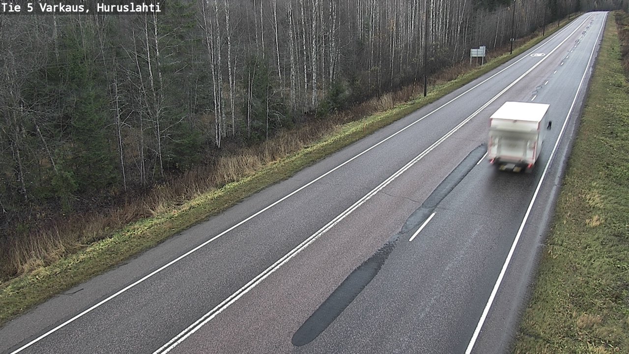 Kelikamerat Kuva Tie 5 Varkaus, Huruslahti, Varkaus, Pohjois-Savo