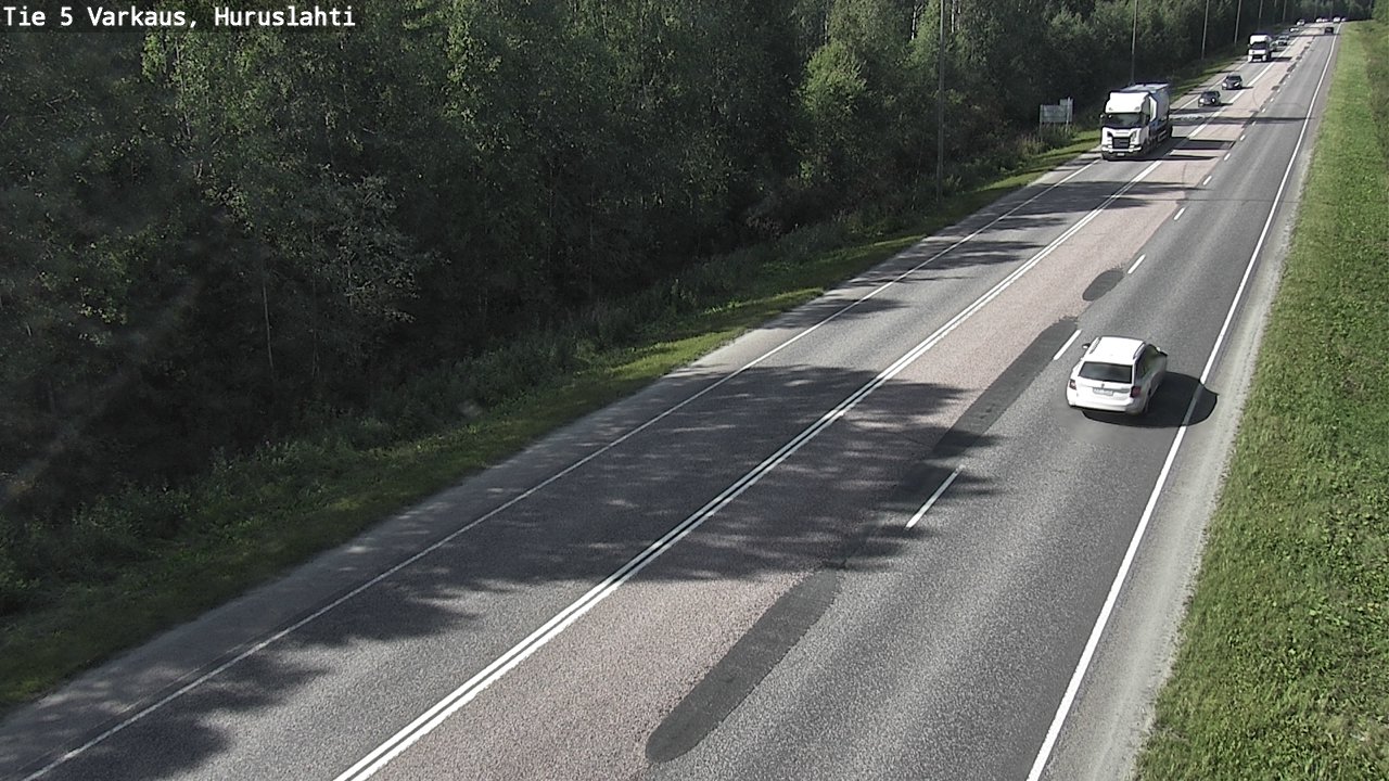 Kelikamerat Kuva Tie 5 Varkaus, Huruslahti, Varkaus, Pohjois-Savo